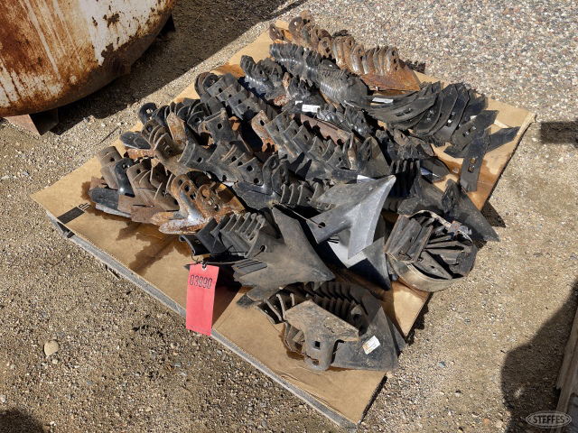 Pallet of new and used sweeps